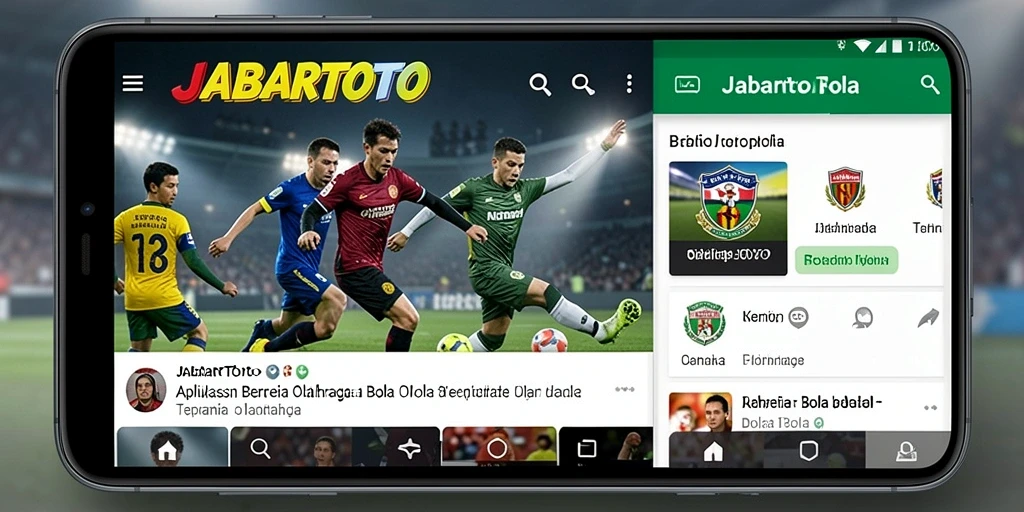 Tampilan antarmuka aplikasi JABARTOTO yang menarik dan informatif.